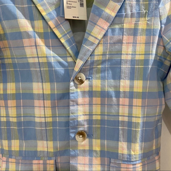 2-pc. Gymboree Spring Blazer and Pant Set, NWT Blazer, EUC Woven Chinos, Size 5T - Picture 10 of 12